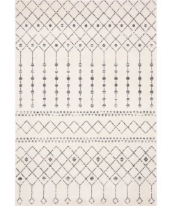 Lone Fox Moroccan Linework Rug