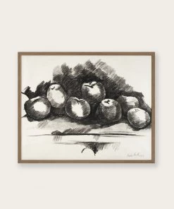 Lone Fox "Apples On Table" Art Print