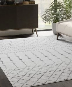 Lone Fox Moroccan Linework Rug