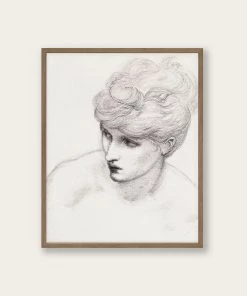 Lone Fox "Study Of Maria Zambaco" Art Print Best Sellers