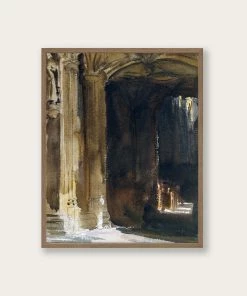 Lone Fox Best Sellers "Cathedral Interior" Art Print