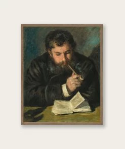 Lone Fox "Claude Monet" Art Print