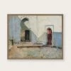 Lone Fox Best Sellers "Courtyard In Morocco" Art Print