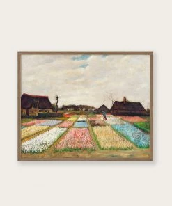Lone Fox "Flower Beds In Holland" Art Print