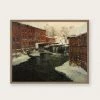Lone Fox "Frits Thaulow Mill Scene" Art Print