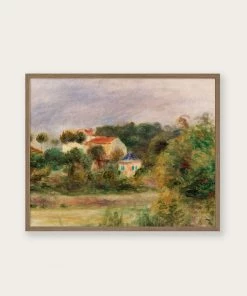 Lone Fox "Houses In A Park" Art Print