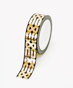 Lone Fox Gold Lillian Washi Tape