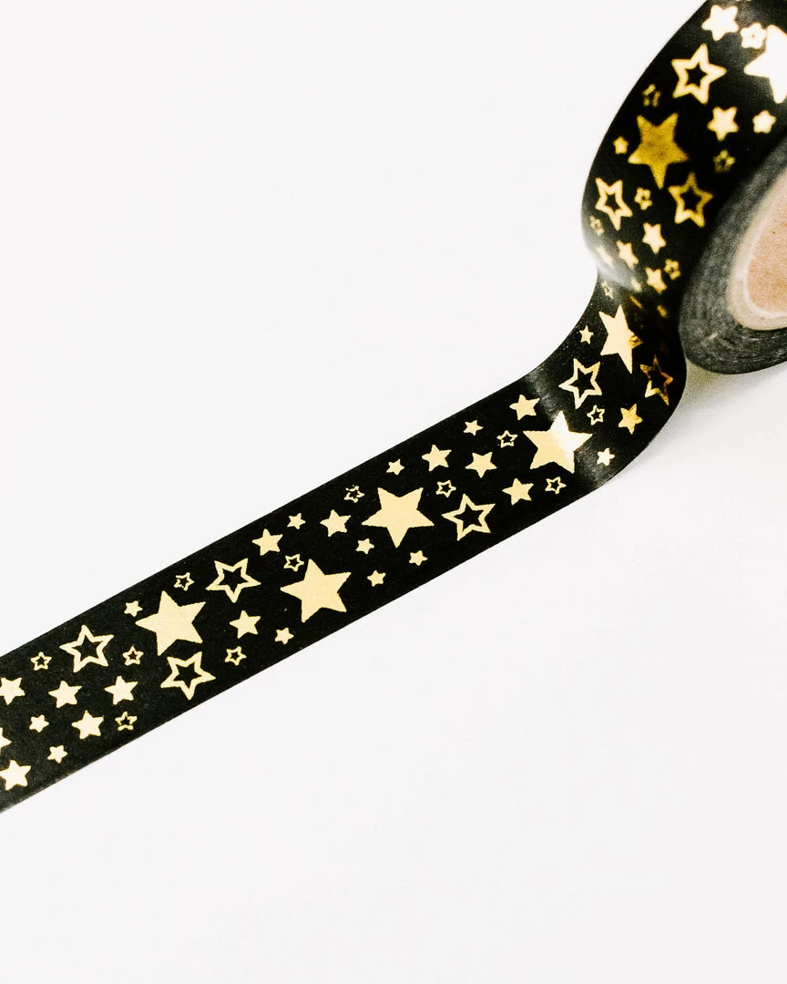 Lone Fox Best Sellers Gilded Stars Washi Tape 4 Lone Fox Best Sellers Gilded Stars Washi Tape