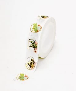 Lone Fox Diy Gold Terrarium Washi Tape