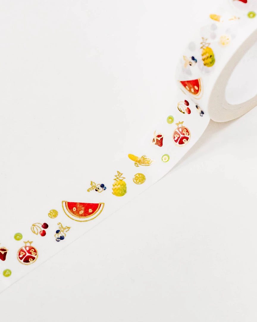 Lone Fox Best Sellers Summer Fruits Washi Tape 4 Lone Fox Best Sellers Summer Fruits Washi Tape