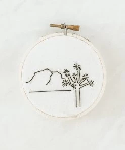Lone Fox "Joshua Tree" Embroidery Kit New