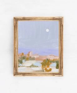 Laurie Anne Art "JT Moon" Canvas Print New