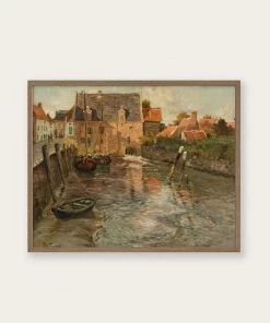 Lone Fox "Low Water" Art Print