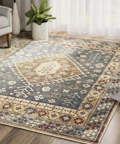 Lone Fox Mesa Southwestern Rug New