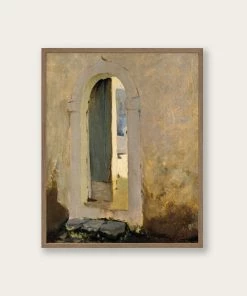 Lone Fox "Open Doorway, Morocco" Art Print