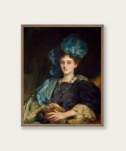 Lone Fox "Portrait Of Miss Katherine Elizabeth Lewis" Art Print Best Sellers
