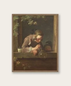 Lone Fox "Soap Bubbles" Art Print