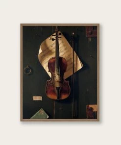 Lone Fox "Still Life With Violin" Art Print Best Sellers