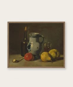 Lone Fox "Still Life With A Grey Jug" Art Print