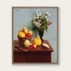 Lone Fox Best Sellers "Still Life With Flowers And Fruit" Art Print
