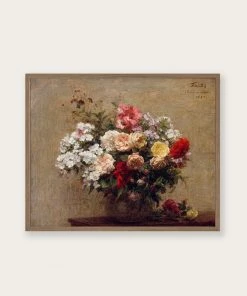 Lone Fox "Summer Flowers" Art Print