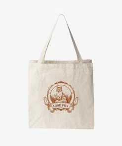 Lone Fox Heritage Canvas Tote