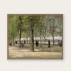Lone Fox "Terrace In The Luxembourg Gardens" Art Print Best Sellers