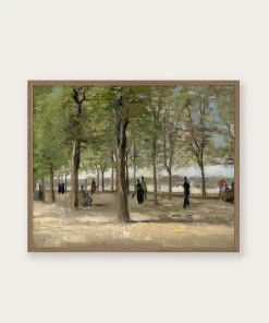 Lone Fox "Terrace In The Luxembourg Gardens" Art Print Best Sellers