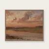 Lone Fox "The Elbe In The Evening" Art Print Best Sellers