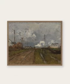 Lone Fox "The Train Is Arriving" Art Print Best Sellers