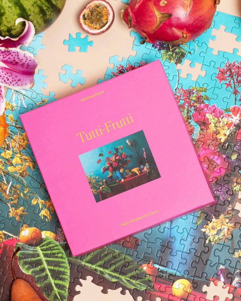 Piecework Puzzles Tutti-Frutti 500pc Puzzle New 5 Piecework Puzzles Tutti-Frutti 500pc Puzzle New