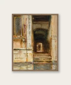 Lone Fox Best Sellers "Venetian Passageway" Art Print
