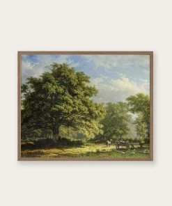 Lone Fox Best Sellers "View In The Bentheim Forest" Art Print