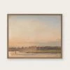 Lone Fox "View Of The Elbe" Art Print