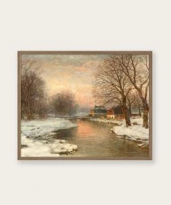 Lone Fox "Vinteraften Motiv Ved Munchen " Art Print Best Sellers