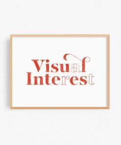Lone Fox Visual Interest Art Print