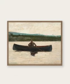 Lone Fox New "Playing A Fish" Art Print