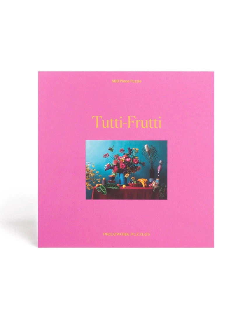 Piecework Puzzles Tutti-Frutti 500pc Puzzle New 3 Piecework Puzzles Tutti-Frutti 500pc Puzzle New
