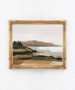 Lone Fox "Forest Lake" Canvas Print