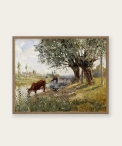 Lone Fox New "Countryside" Art Print