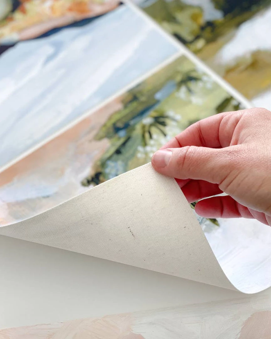 Lone Fox "The Lake" Canvas Print 4 Lone Fox "The Lake" Canvas Print