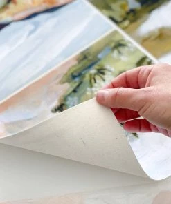 Lone Fox "Antibes Coast" Canvas Print