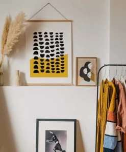 Lone Fox Crescent Art Print