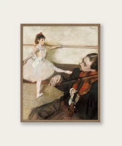 Lone Fox "The Dance Lesson" Art Print