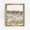 Laurie Anne Art New "Desert Glory" Canvas Print