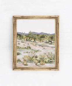 Laurie Anne Art New "Desert Glory" Canvas Print