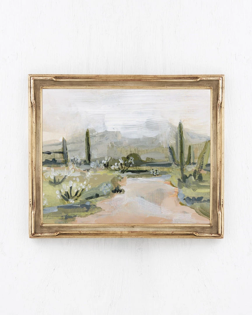 Lone Fox "Desert Rain" Canvas Print New 3 Lone Fox "Desert Rain" Canvas Print New