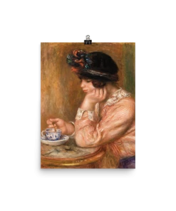 Lone Fox "Cup Of Chocolate" Art Print Best Sellers