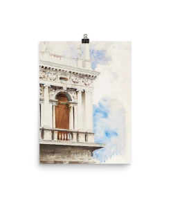 Lone Fox "A Corner Of The Library In Venice" Art Print Best Sellers