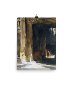 Lone Fox Best Sellers "Cathedral Interior" Art Print